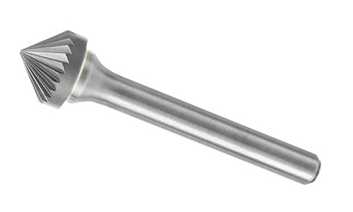 Solid Carbide Burr Remover, Long, 90 Degree